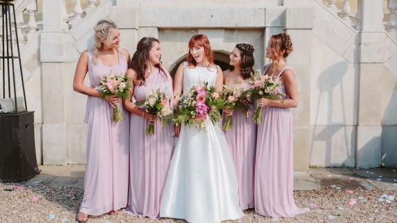 Botleys Mansion bridesmaids
