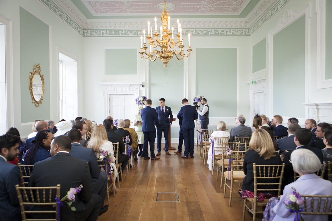 The Green Room Botleys Mansion Wedding Ceremony