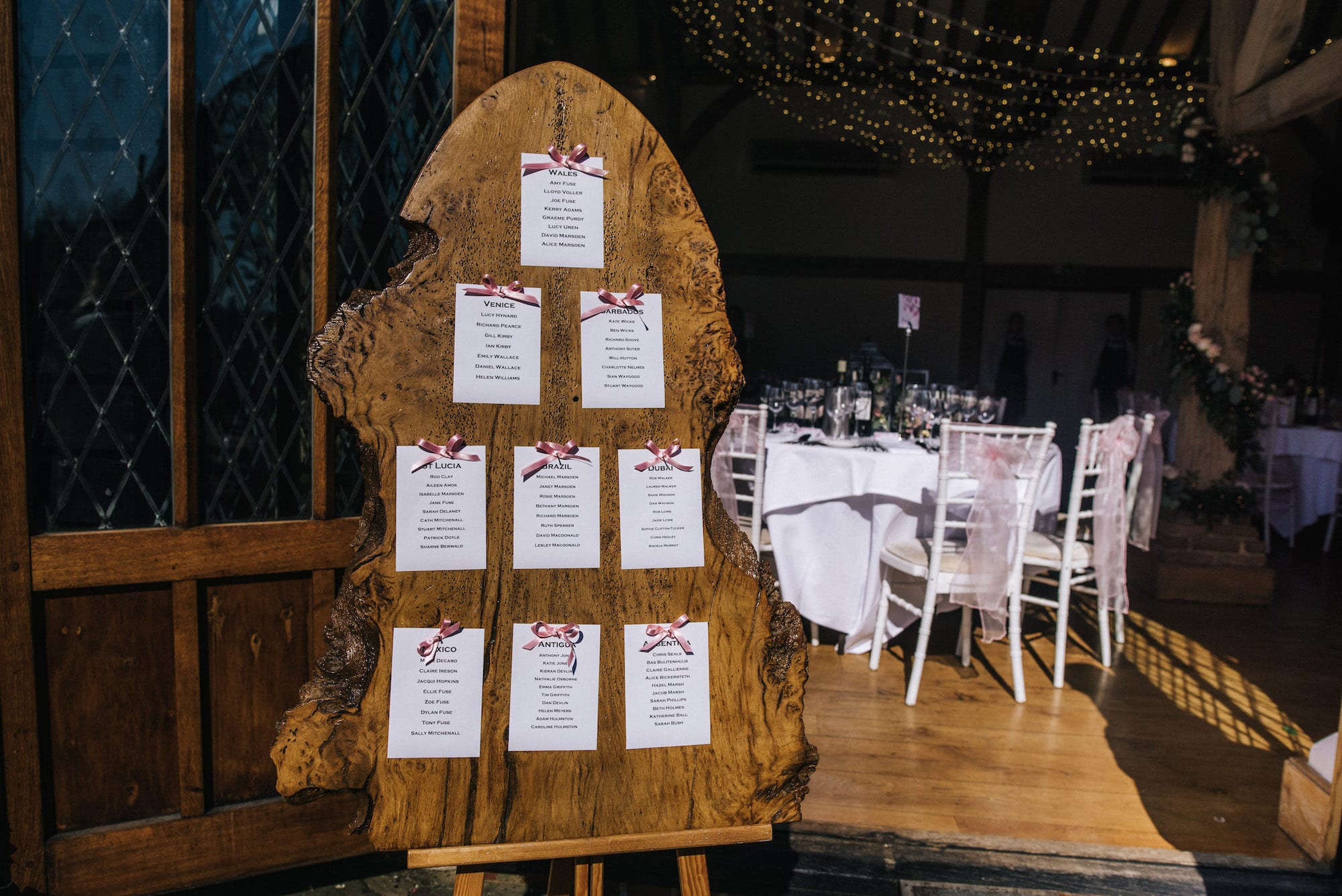 Creating Your Wedding Table Plan