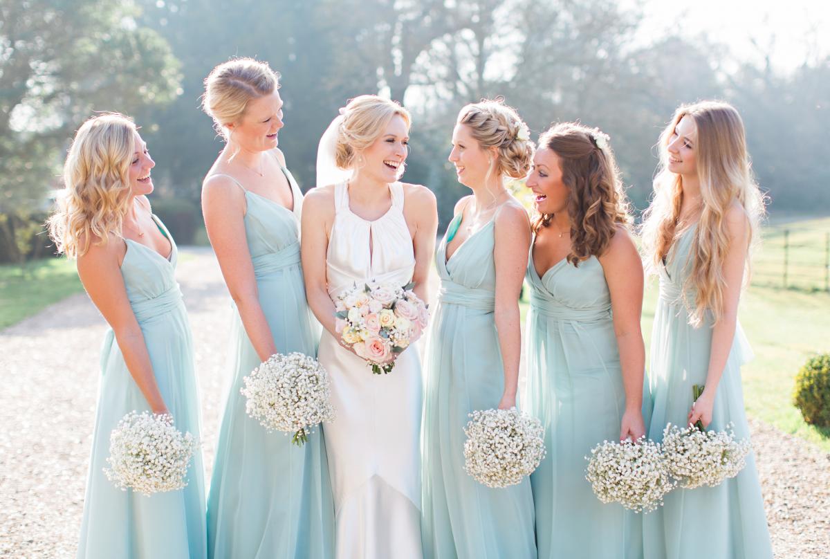 botleys bride and bridesmaids