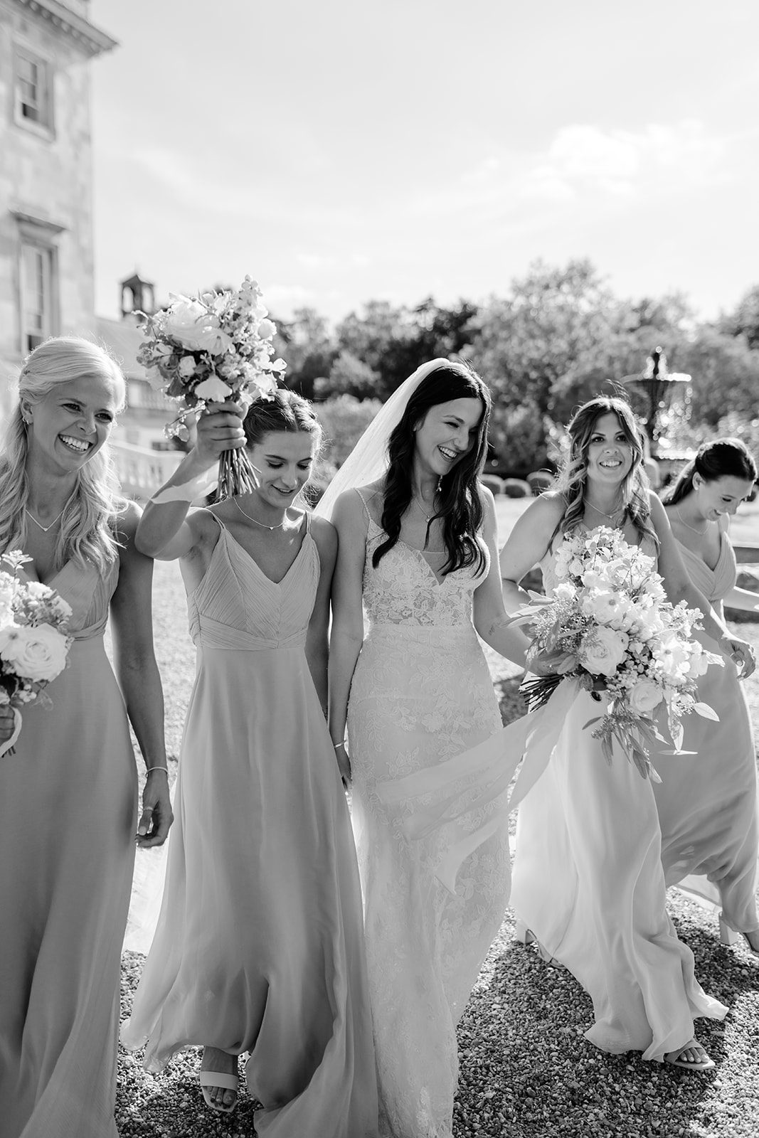 Group shots at Botleys Mansion near Hampshire