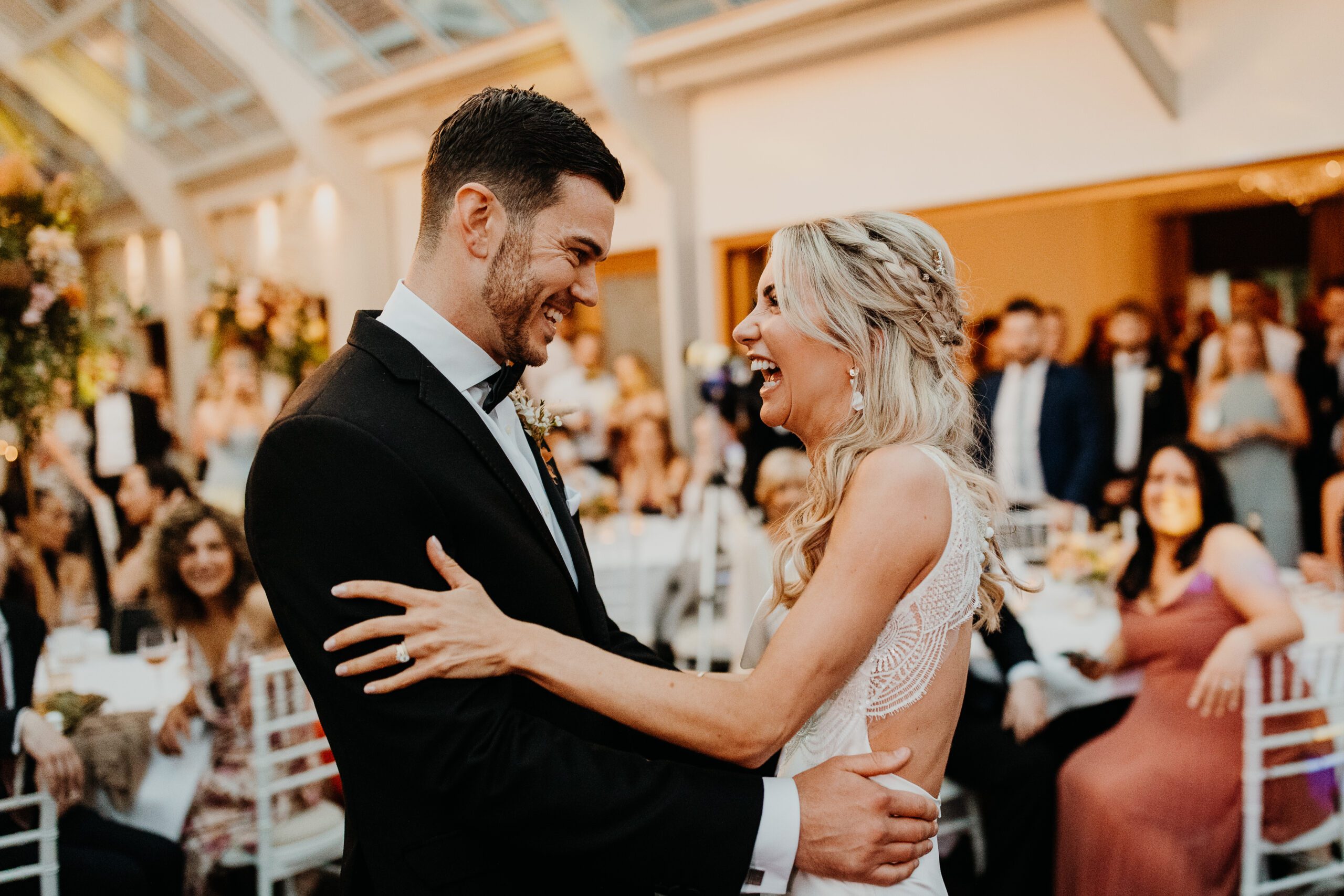 Wedding celebration at Botleys Mansion in Chertsey