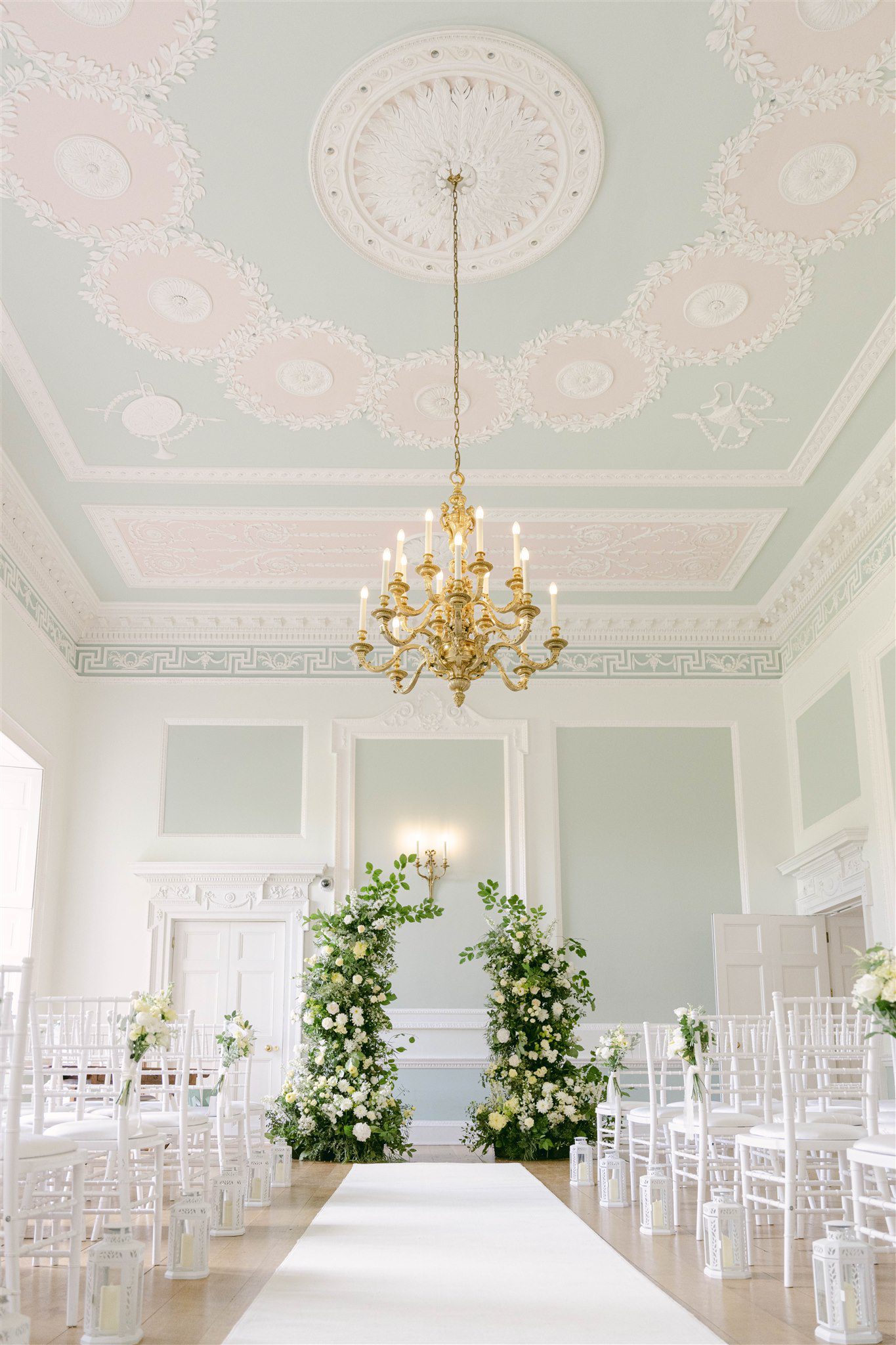 Ceremony room at Botleys Mansion