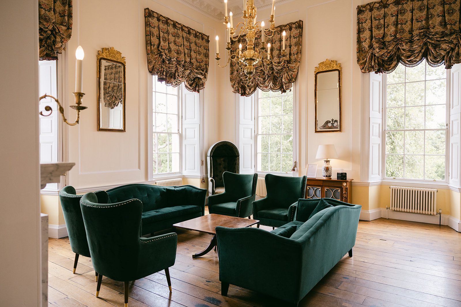 Morning Room at Botleys Mansion