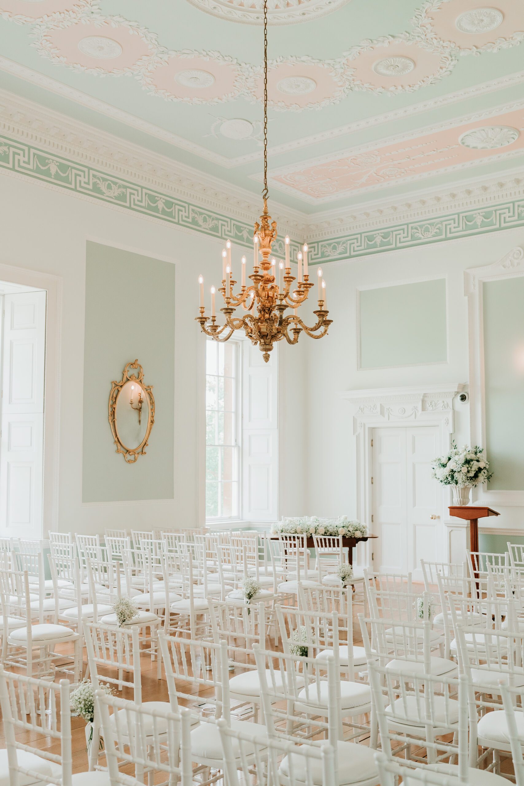 Green Room at Botleys Mansion in Surrey