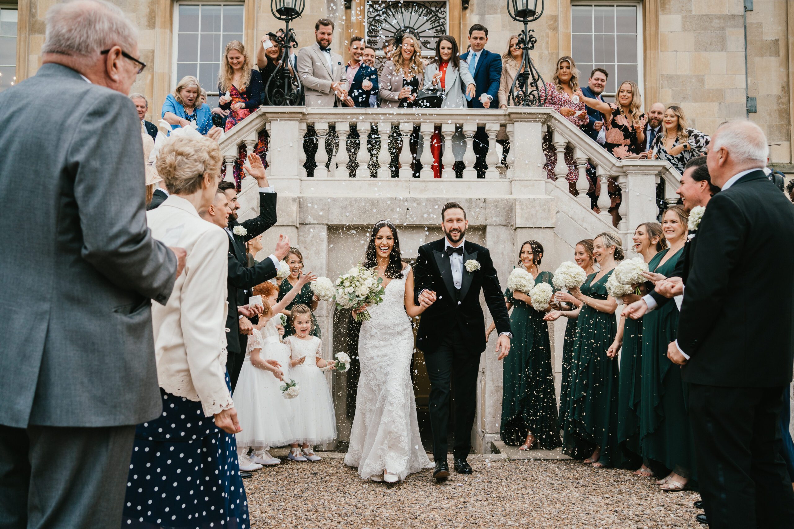 Summer wedding reception venue