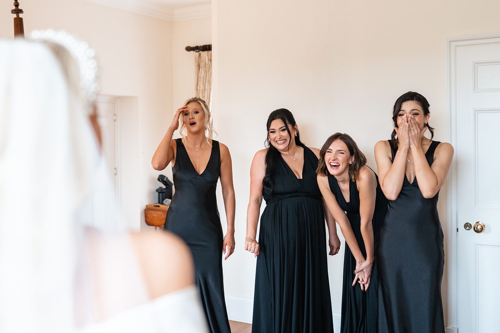 Wedding day at Surrey mansion