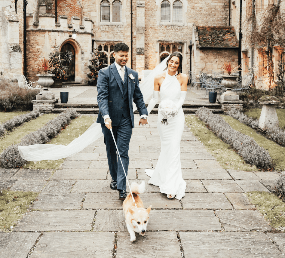 Dog friendly wedding venue, Notley Abbey