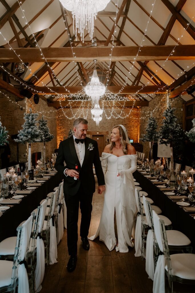 Fi and Dan’s Winter Wedding at Notley Abbey, Buckinghamshire