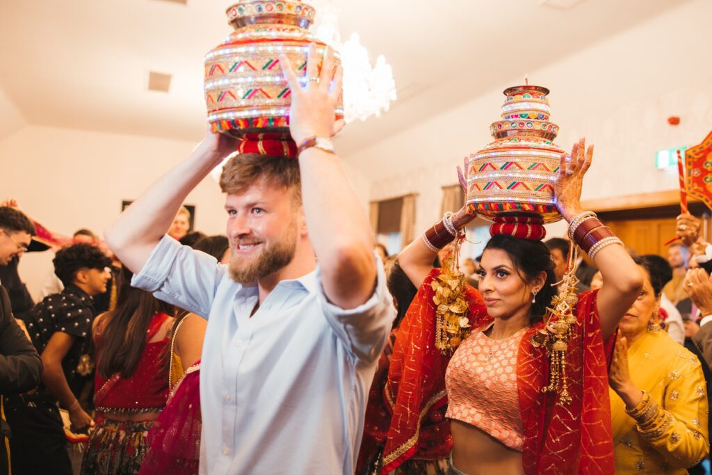 Jessie & Nick’s Fusion Wedding at Botleys Mansion, Surrey