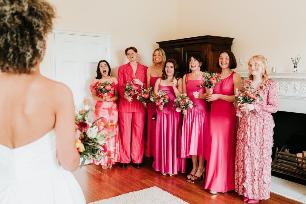 Pops of Pink for Your Summer Wedding at Botleys Mansion