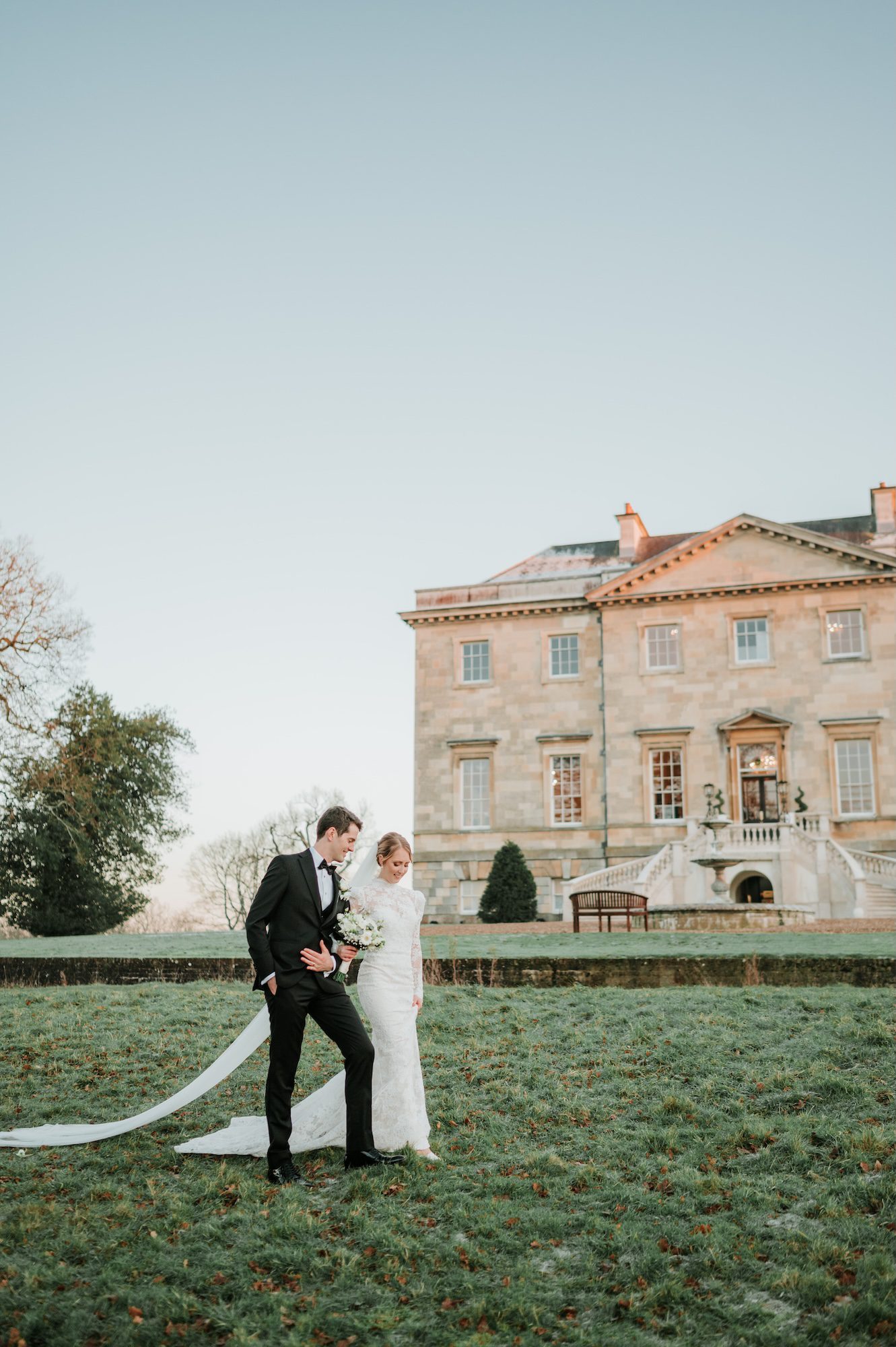 Dulcie & Jake’s Winter Wedding at Botleys Mansion, Surrey